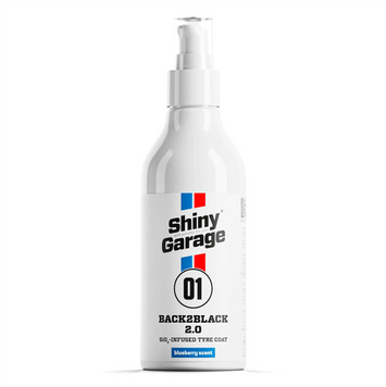 Засіб для догляду за шинами з SiO2 (кераміка) Shiny Garage Back2Black 2.0 Polymer Tire Dressing , 0.25л
