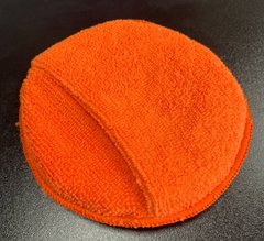 Аплікатор з мікрофібри Magnum круглий помаранчевий 13×2 см